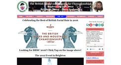 Desktop Screenshot of britishbeardandmoustachechampionships.org